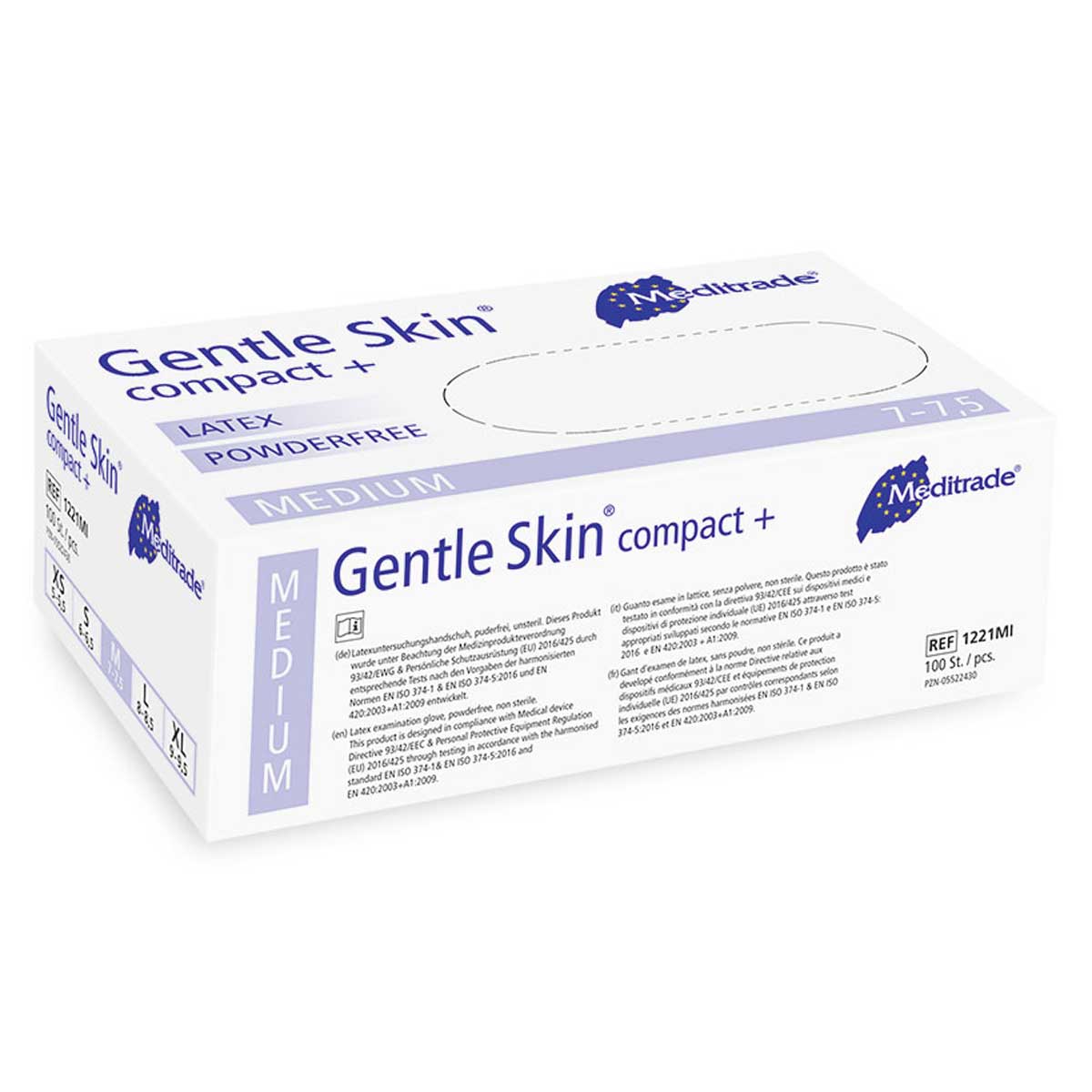 Gentle Skin® compact Untersuchungshandschuhe - Karton à 10 Packungen à 100 Stück Gentle Skin® compact Untersuchungshandschuhe - Karton à 10 Packungen à 100 Stück