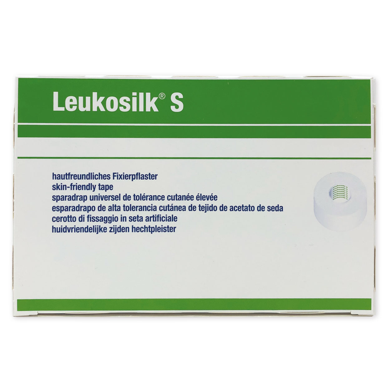 Leukosilk S Rollenpflaster 2,5 cm x 9,2 m - Packung à 12 Stück Leukosilk S Rollenpflaster 2,5 cm x 9,2 m - Packung à 12 Stück