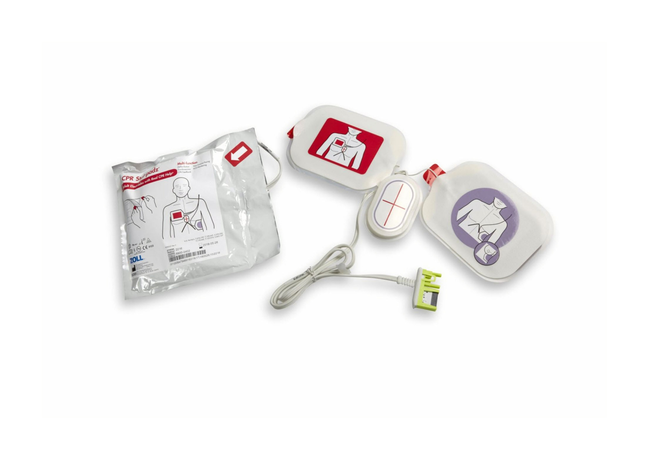 CPR stat-padz Multifunktionselektrode mit CPR-Feedback