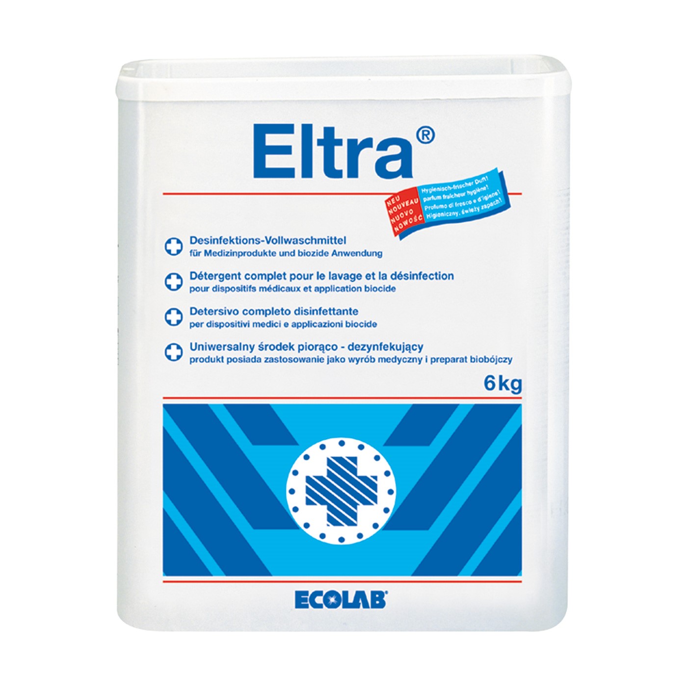 Eltra Desinfektions-Vollwaschmittel, 6 kg