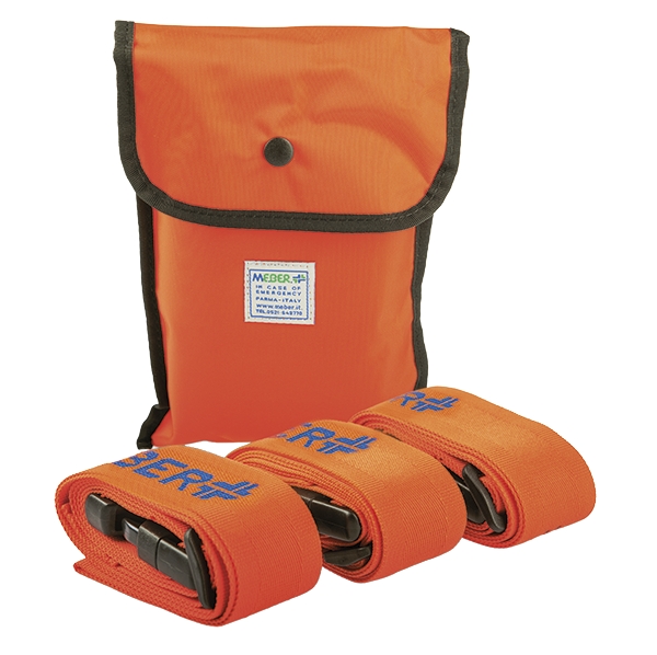 Ersatz-Gurtsatz mit Tasche (3 Stück) für Euro Schaufeltrage
