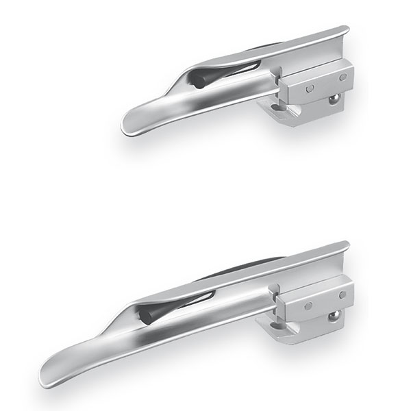 Laryngoskopspatel McIntosh Größe 1, Metall, Kaltlicht Laryngoskopspatel McIntosh Größe 1, Metall, Kaltlicht