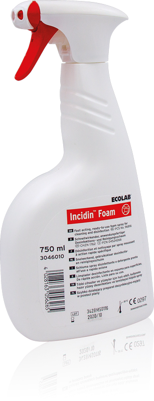 Incidin Foam Desinfektions- und Reinigungsschaum, 750 ml Sprühflasche