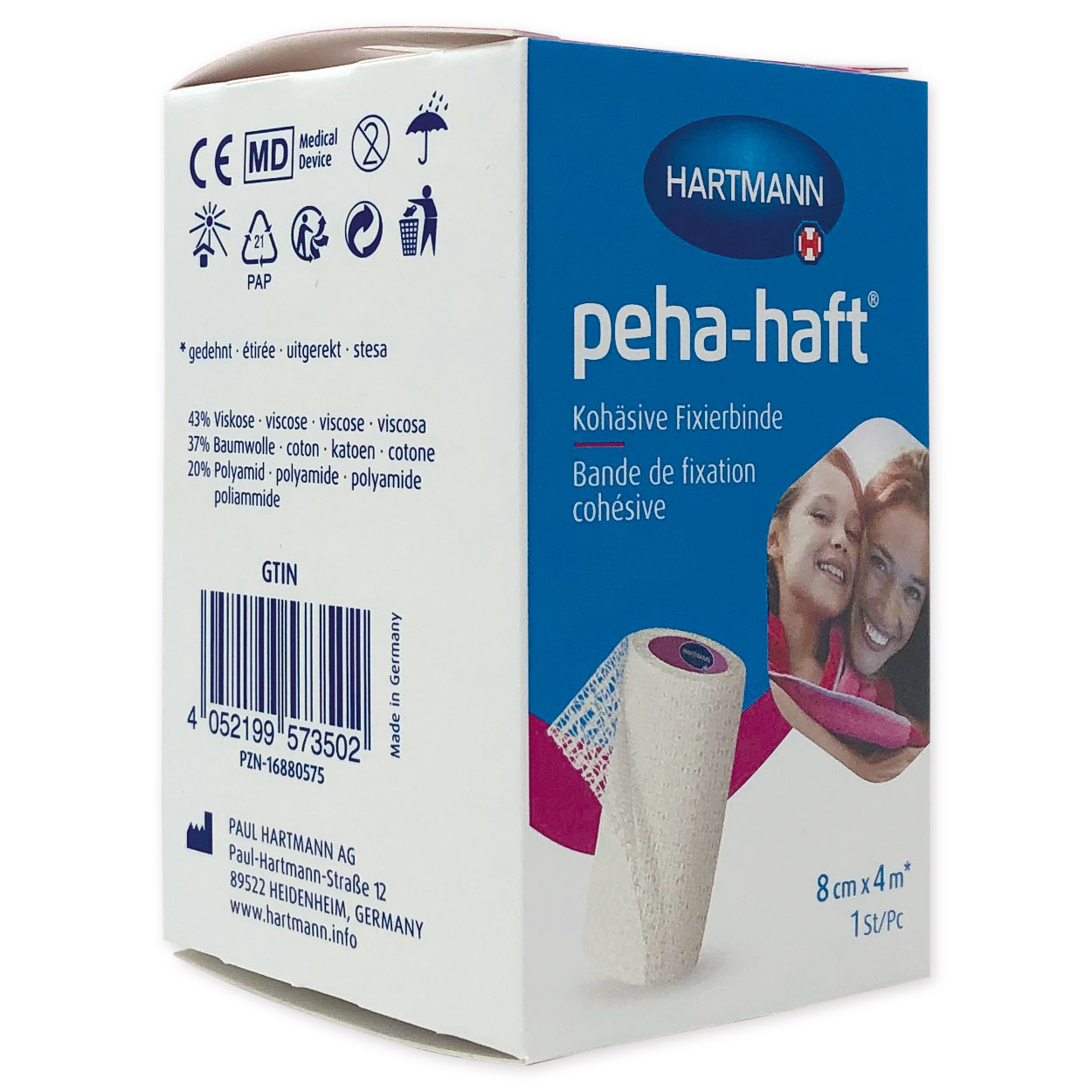 PEHA-HAFT Fixierbinde latexfrei 8 cm x 4 m OTC