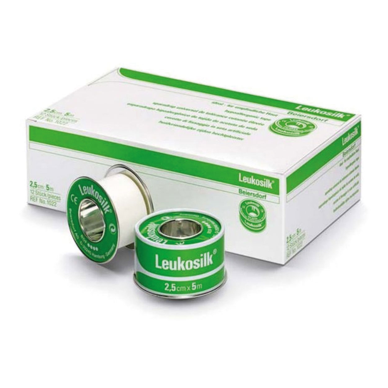 Leukosilk S Rollenpflaster 1,25 cm x 9,2 m - Packung à 24 Stück Leukosilk S Rollenpflaster 1,25 cm x 9,2 m - Packung à 24 Stück
