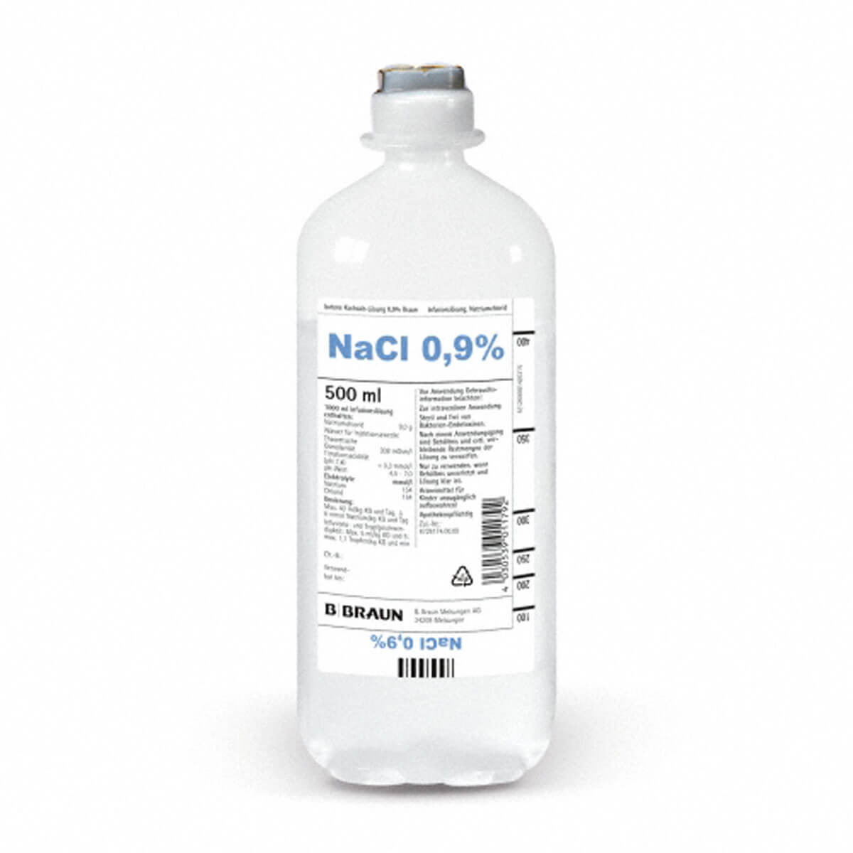 Ringer-Acetat-Infusionslösung Ecoflac® plus - 10 Kunststoffflaschen à 500 ml