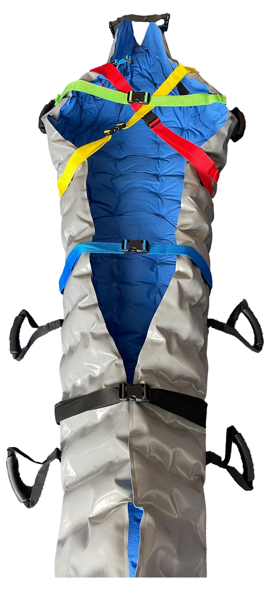 X-BOON TWO PLUS Vakuummatratze inkl. Set mit Patientengurten