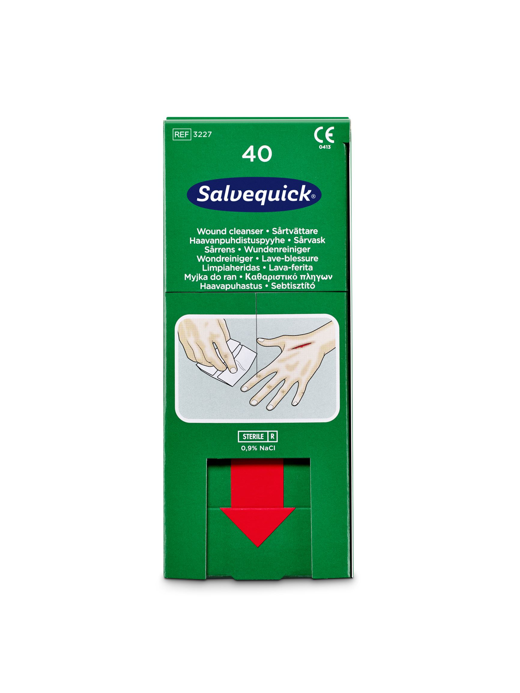 CEDERROTH Savett Wundreiniger - Nachfüllpackung 40 Tücher CEDERROTH Savett Wundreiniger - Nachfüllpackung 40 Tücher