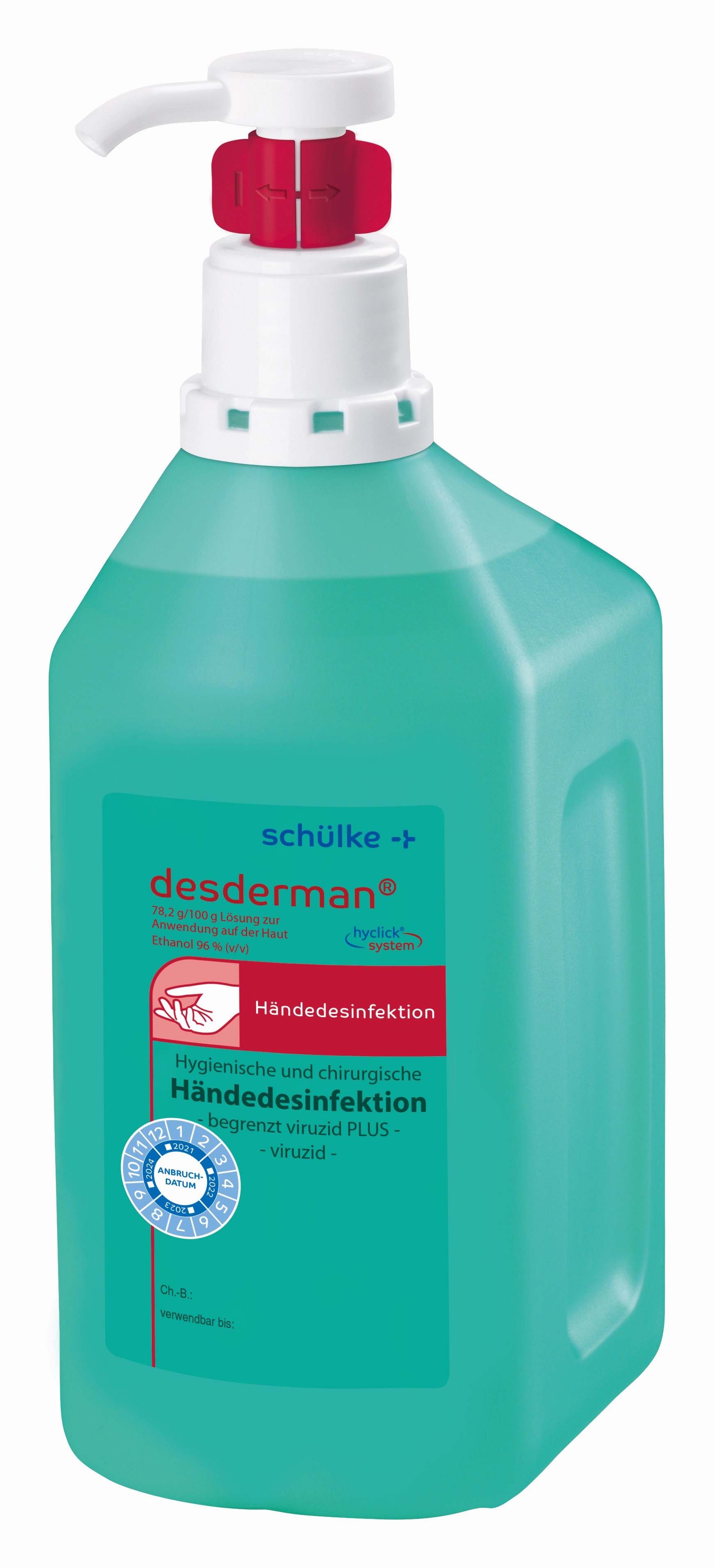 desderman Händedesinfektion 1000 ml hyclick-Flasche