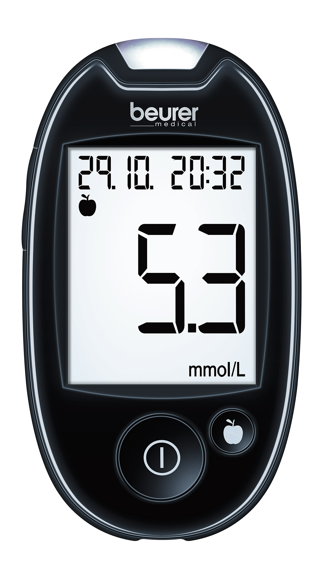 Blutzuckermessgerät Beurer GL 44 mmol/L, schwarz