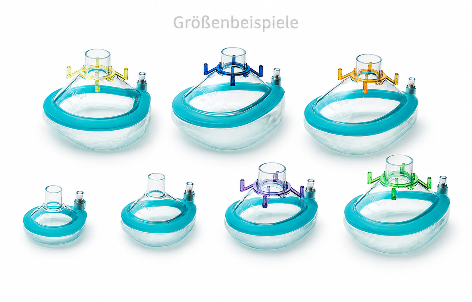 Ambu® King Mask Einweg-Gesichtsmasken mit Hakenring - Packung à 20 Stück