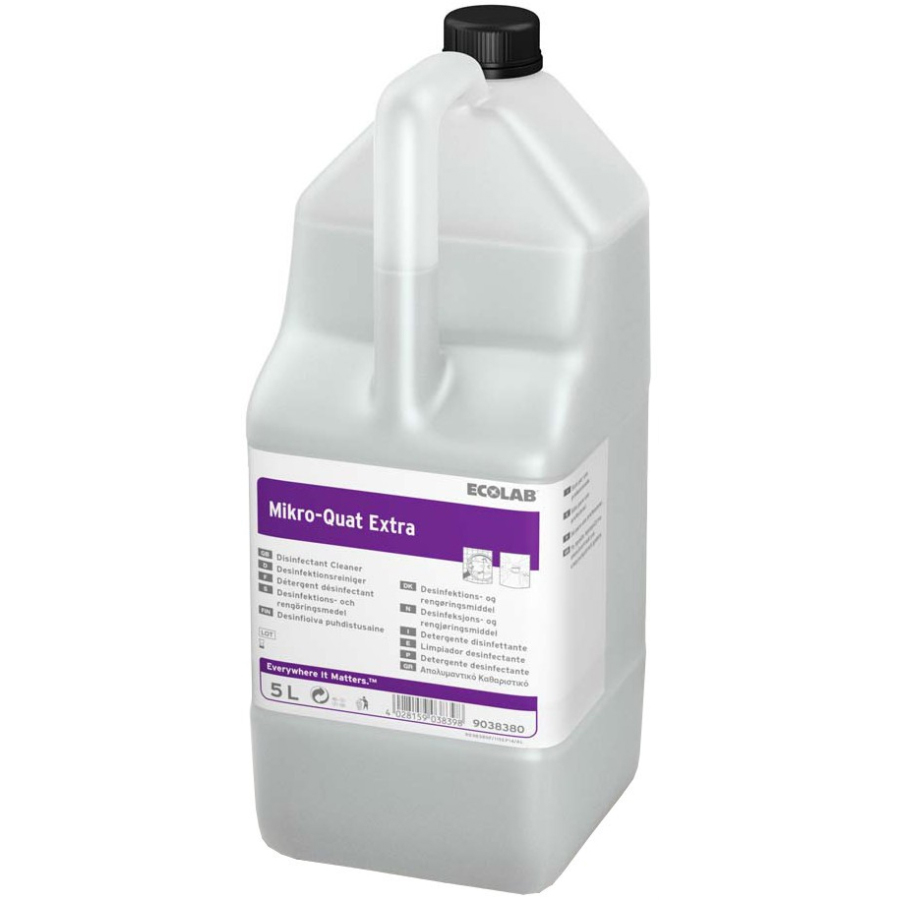 ECOLAB Mikro-Quat Extra Desinfektionsreiniger, 5 L Kanister