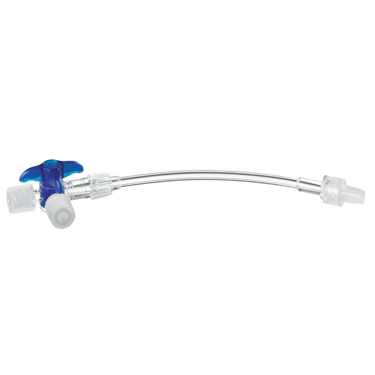 DISCOFIX C Dreiwegehahn mit Verlängerung in blau - Packung à 50 Stück DISCOFIX C Dreiwegehahn mit Verlängerung in blau - Packung à 50 Stück