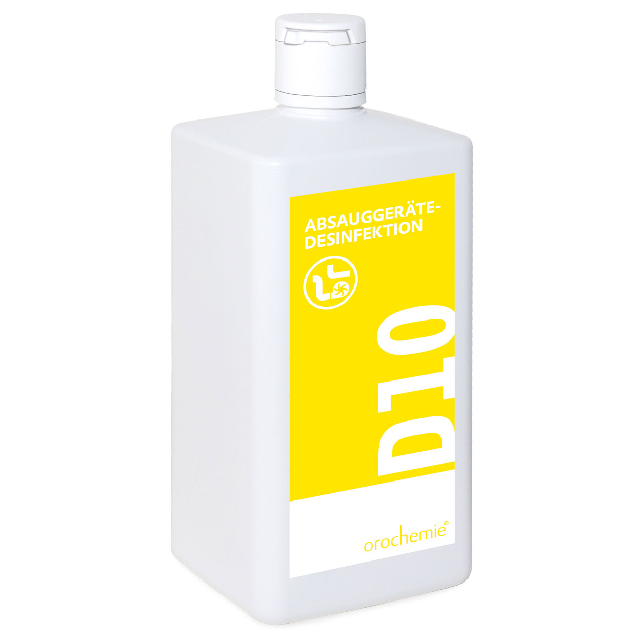 Oro D10 Absauggerätedesinfektion 1 Liter - Karton à 6 Flaschen