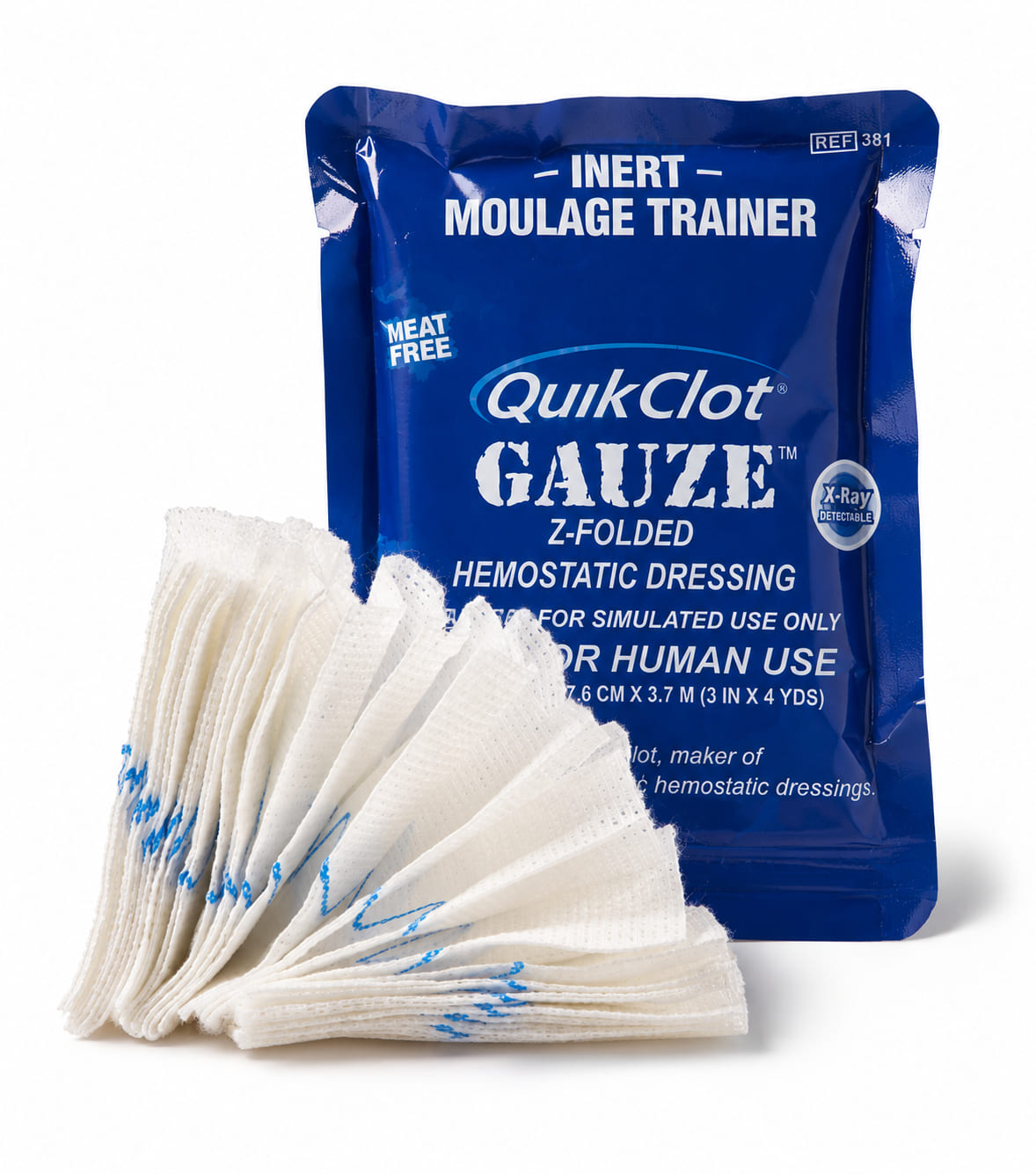 QuikClot Combat Gauze Moulage Trainer
