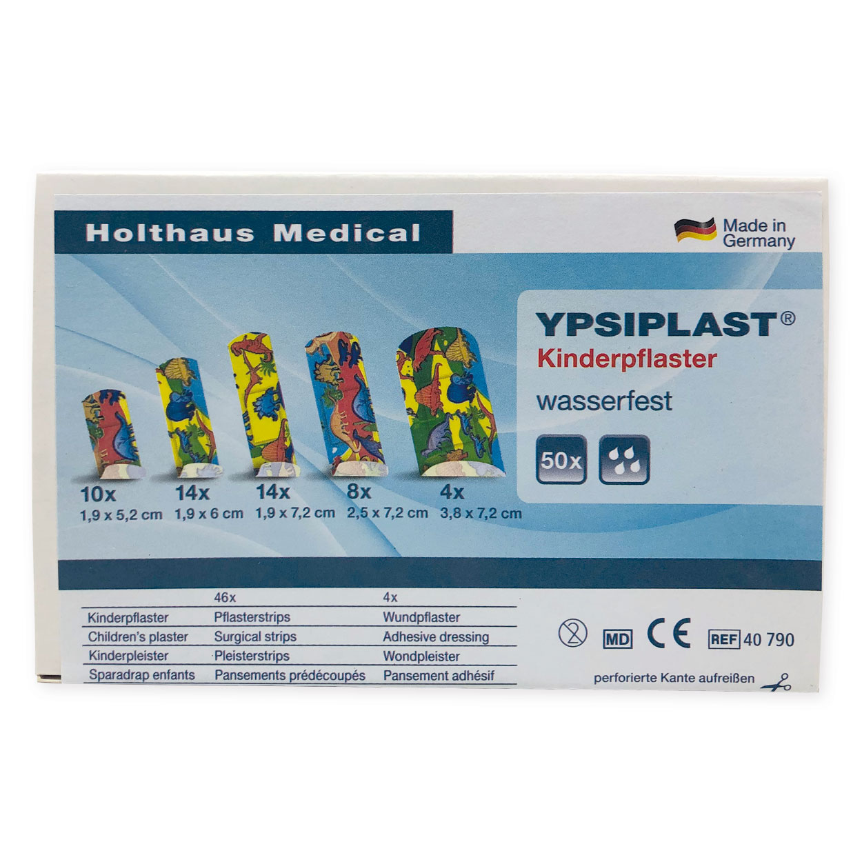 YPSIPLAST Wundpflaster, wasserfest, Kinder - Packung à 50 Stück