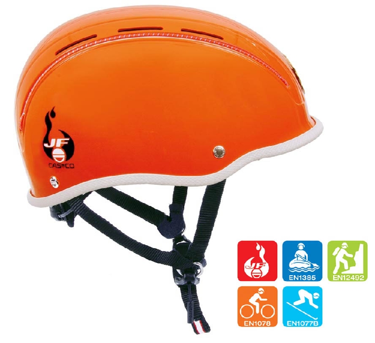 CASCO Neo Protect "5 in 1" Jugendhelm in orange