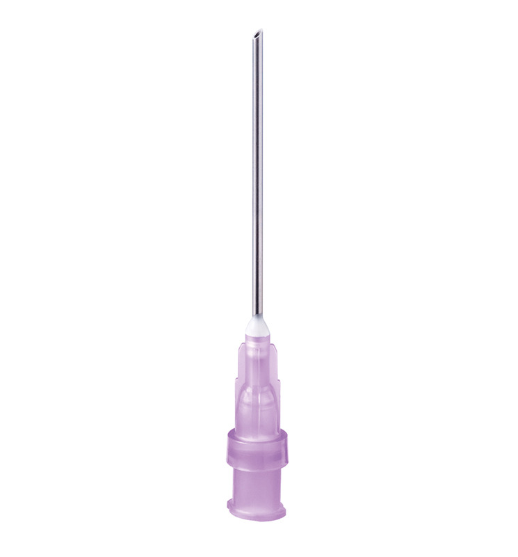 Sol-M® Blunt Fill Needle G18 mit Filter, 1.2 x 38 mm in violett- Packung à 100 Stück