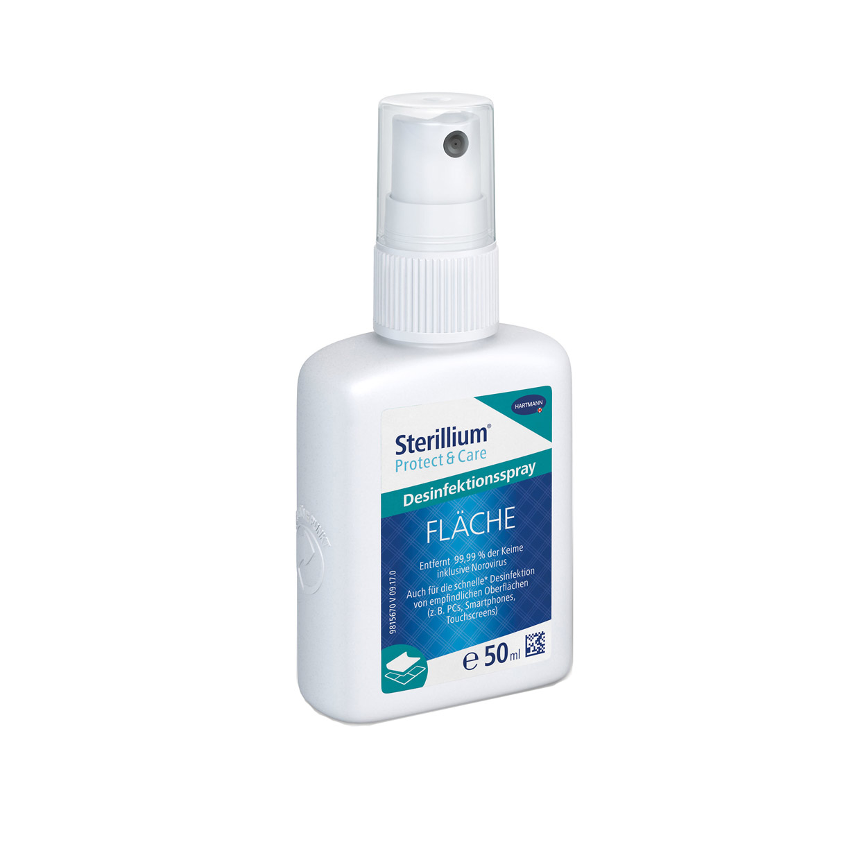 Sterillium® Protect & Care Desinfektionsspray Fläche, 50 ml-Flasche