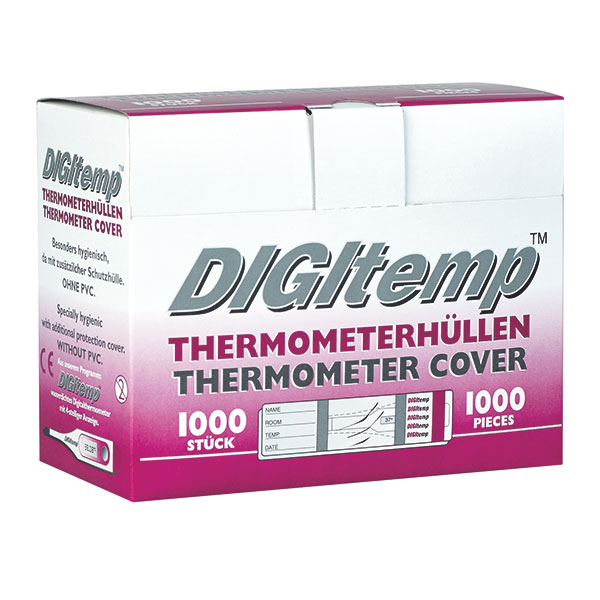 Thermometerhülle ohne Gleitmittel - Packung à 1000 Stück