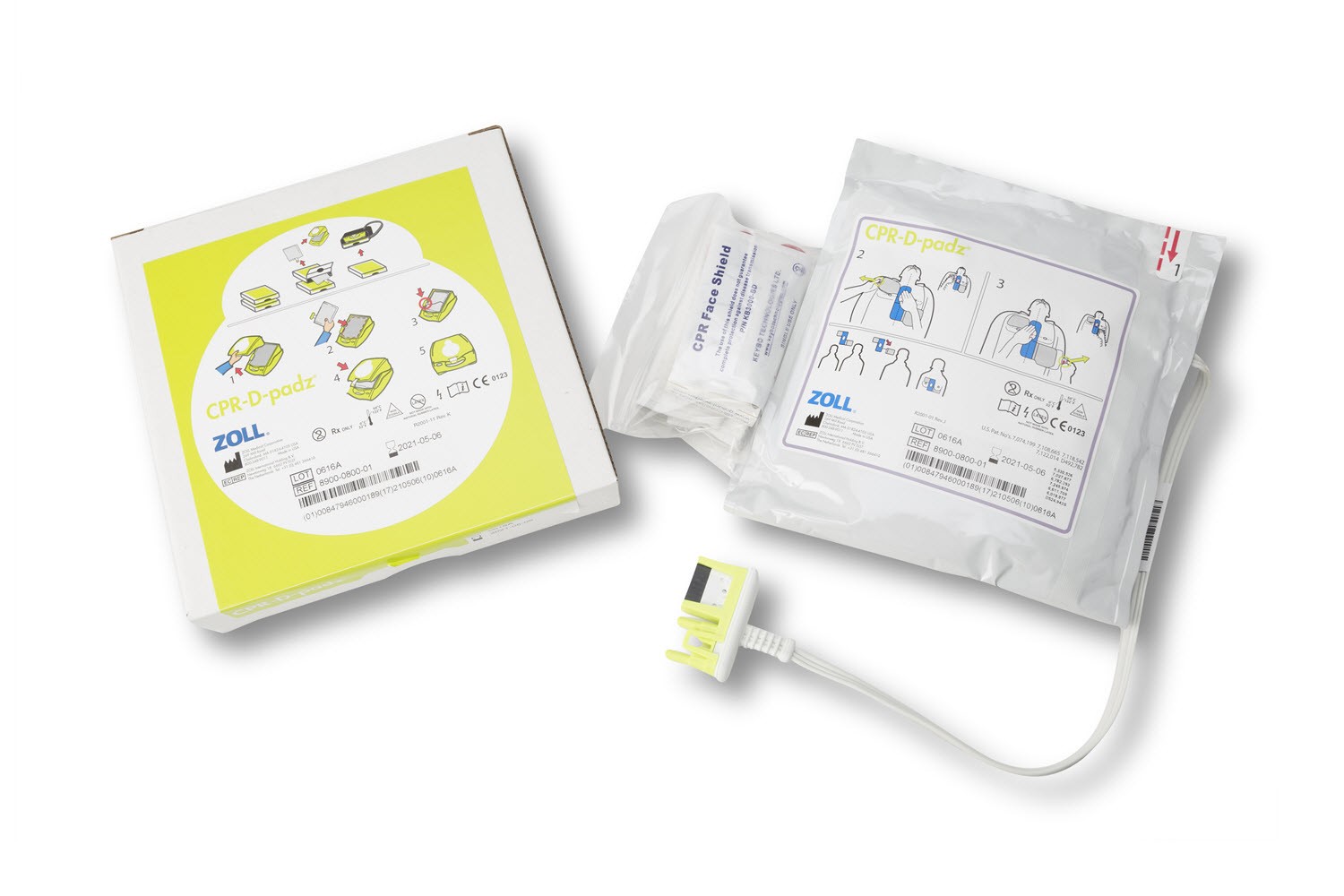 Elektroden, CPR-D padz, Zoll A