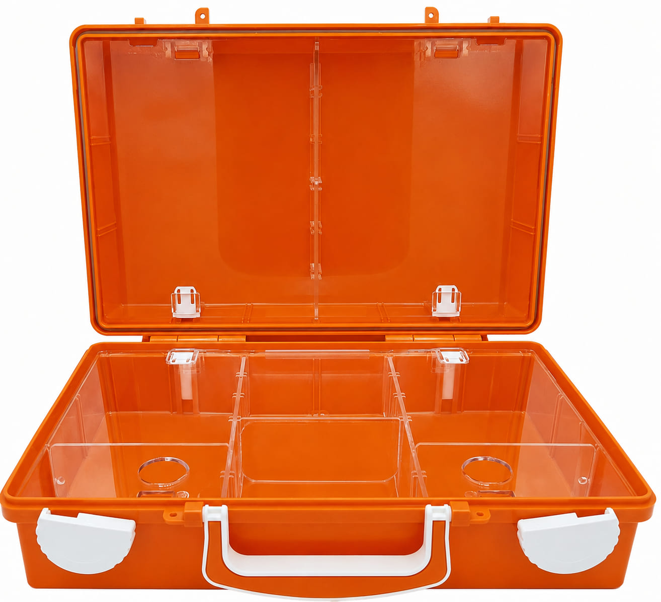 Erste Hilfe-Koffer SAN in orange, leer