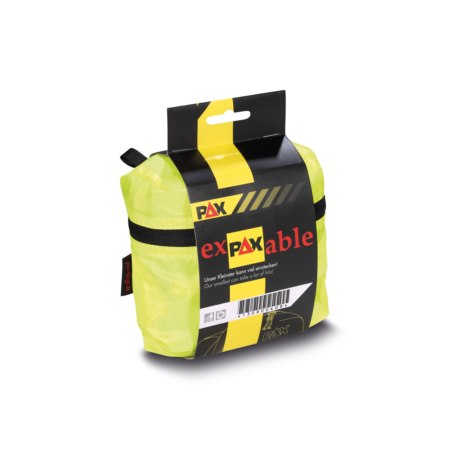 exPAXable Rucksack, PAX-Light in tagesleuchtgelb