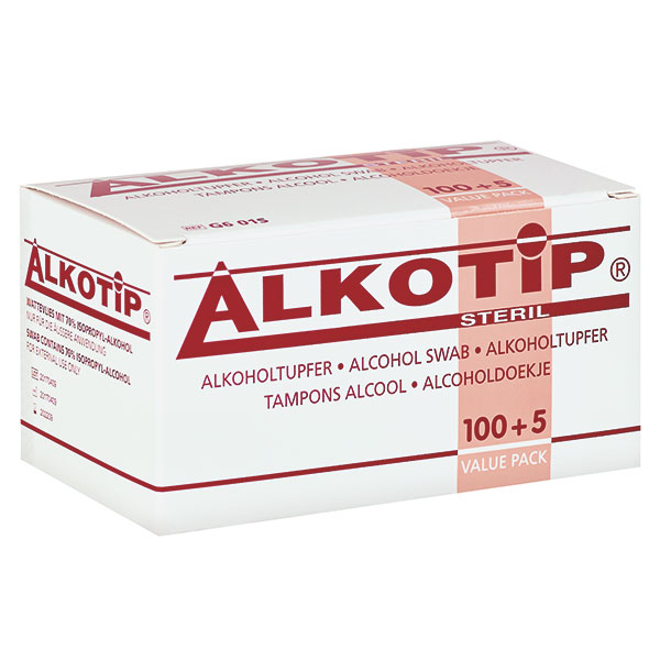 Alkotip Alkoholtupfer steril 