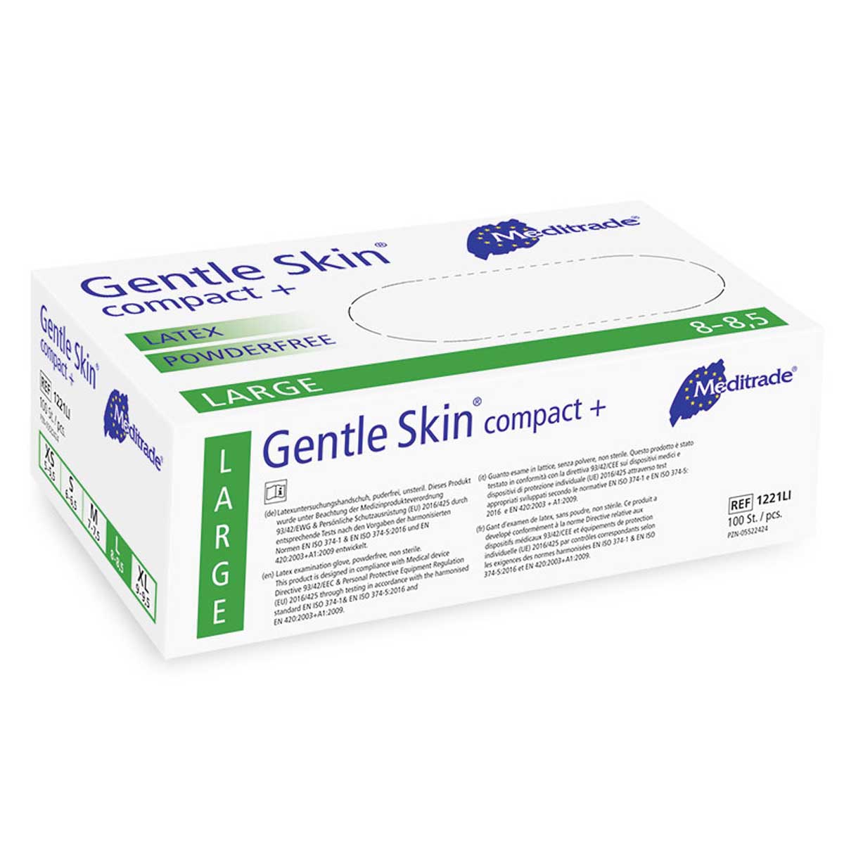 Gentle Skin® compact Untersuchungshandschuhe - Packung à 100 Stück Gentle Skin® compact Untersuchungshandschuhe - Packung à 100 Stück