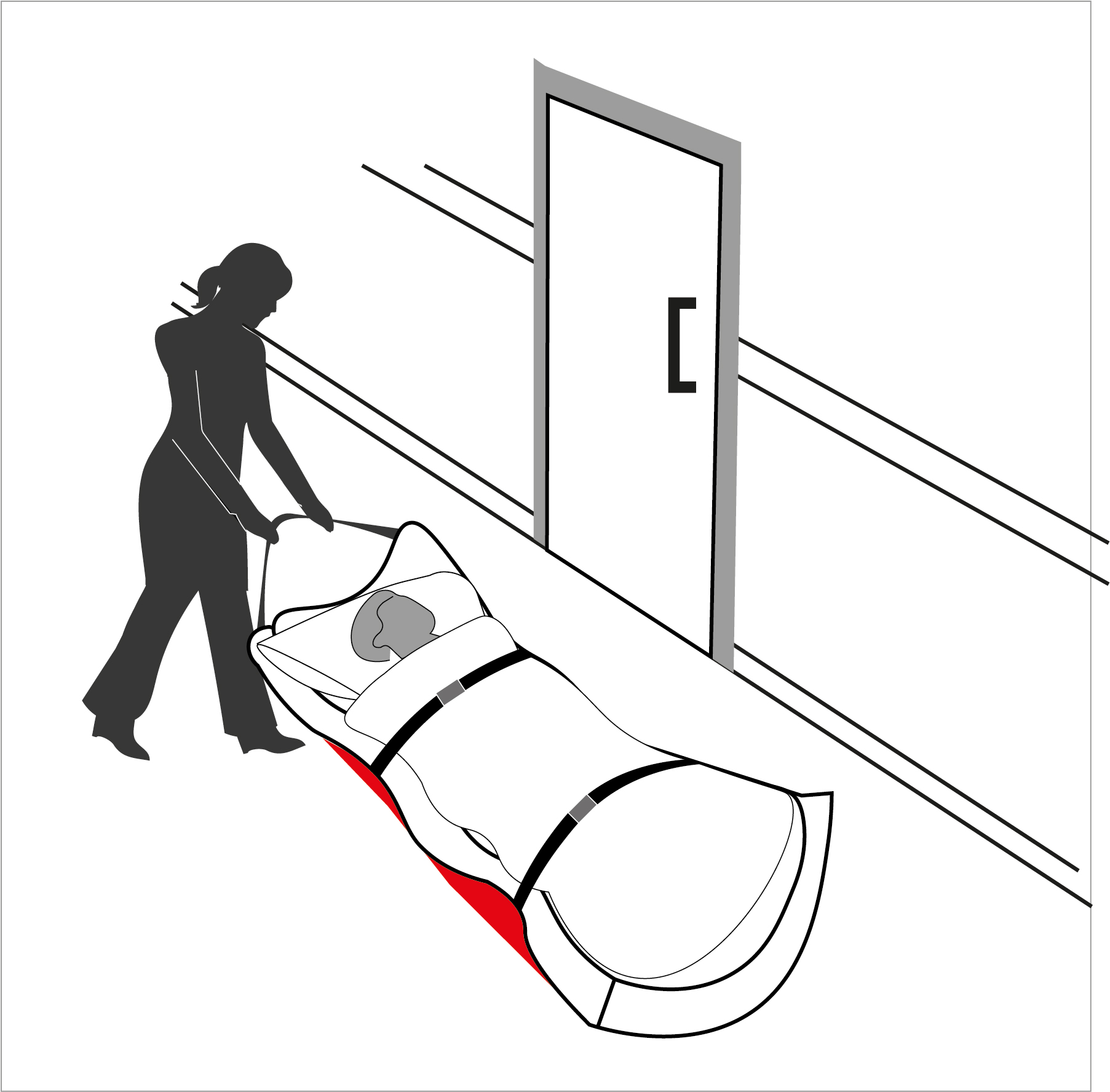 Evakuierungstuch ultraSAVER EVAC