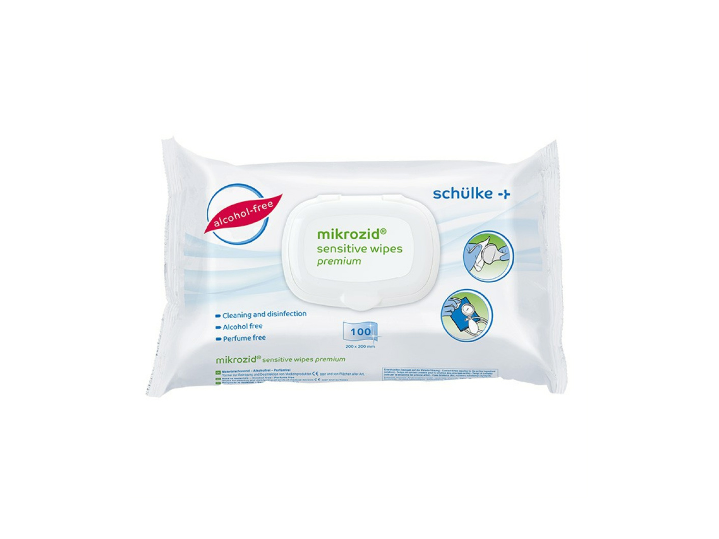 Mikrozid® sensitive wipes premium 100 Tücher