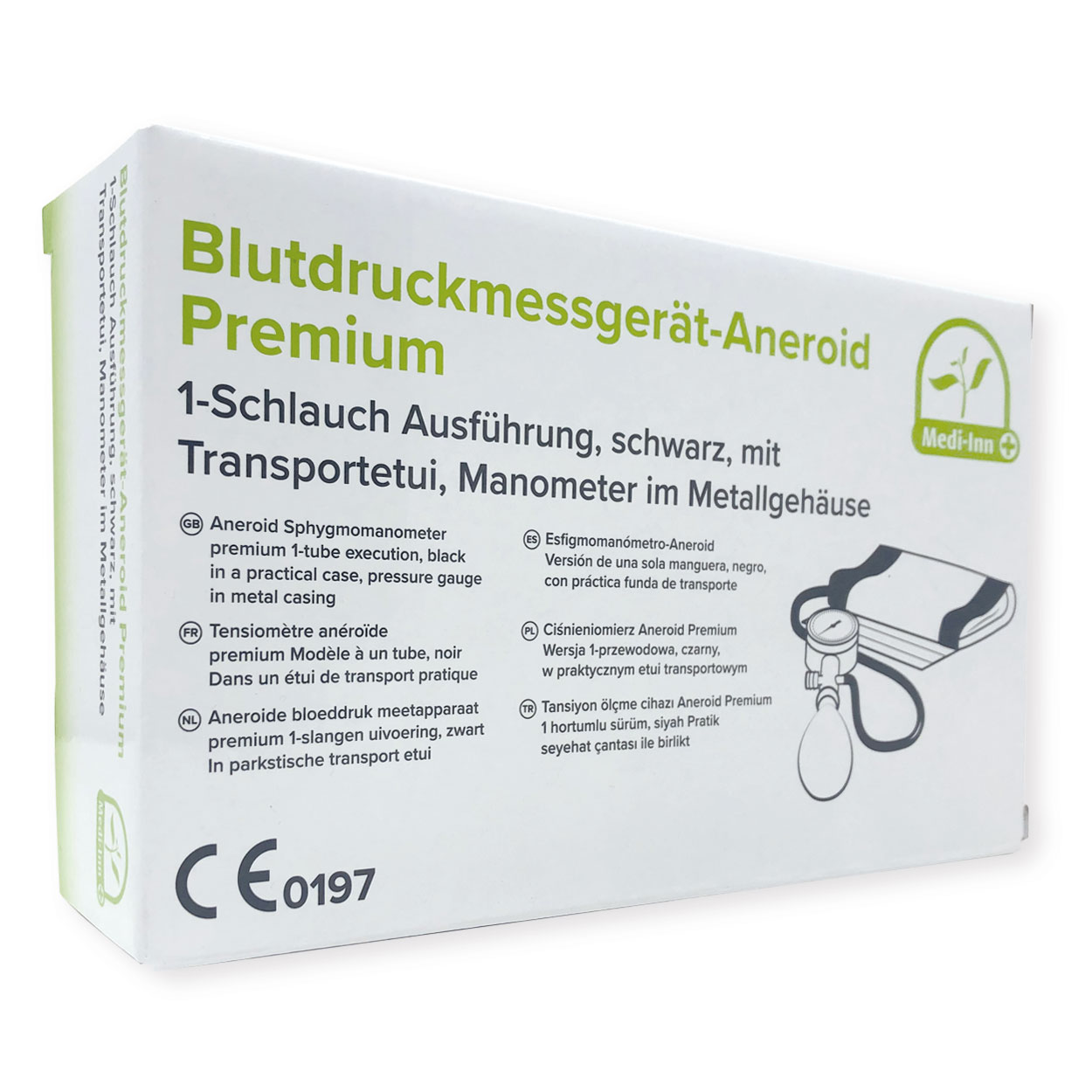 Blutdruckmessgerät Basic, Einschlauch für Erwachsene Blutdruckmessgerät Basic, Einschlauch für Erwachsene