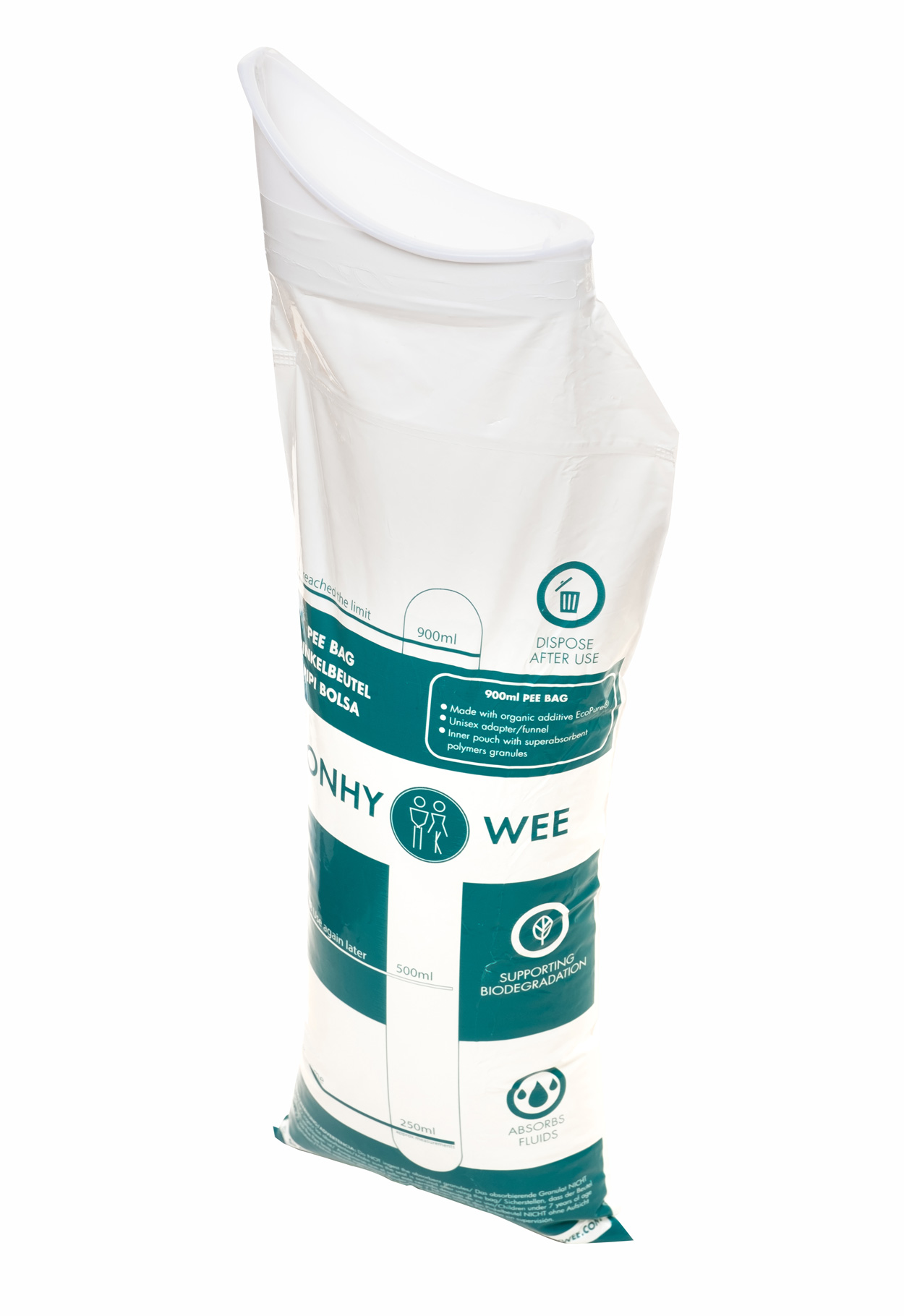 Jonhy Wee Unisex Pinkelbeutel, 900 ml, Packung à 3 Beutel Jonhy Wee Unisex Pinkelbeutel, 900 ml, Packung à 3 Beutel