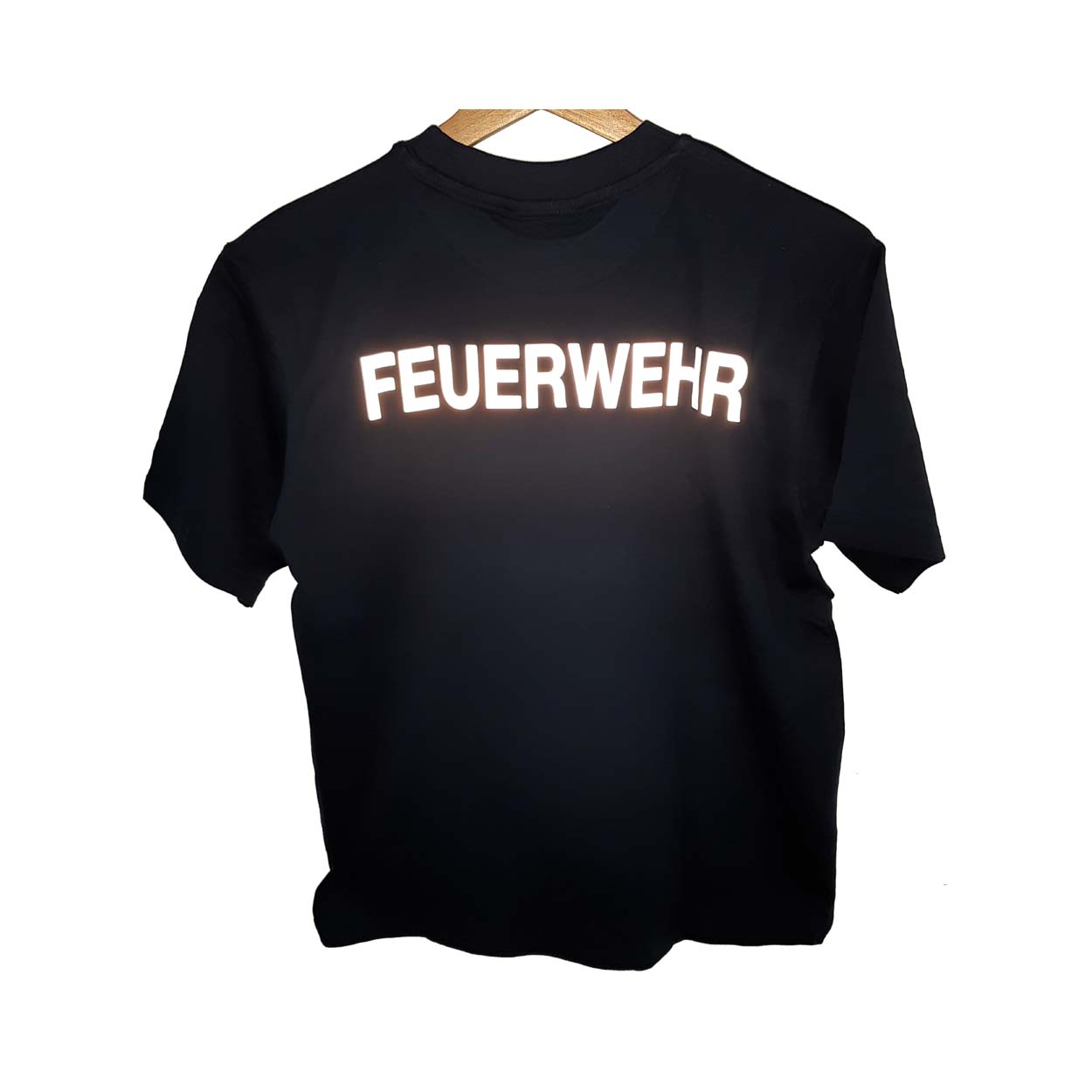 Kinder-Shirt "FEUERWEHR" reflektierend