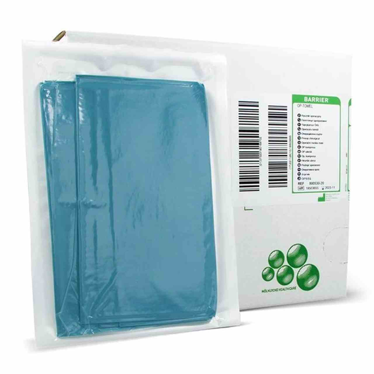 OP-Abdecktücher, 2-lagig, 75 x 90 cm, Packung à 45 Stück