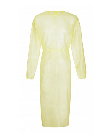 Schutzkittel SplashCoat+ in blau - Karton à 100 Stück