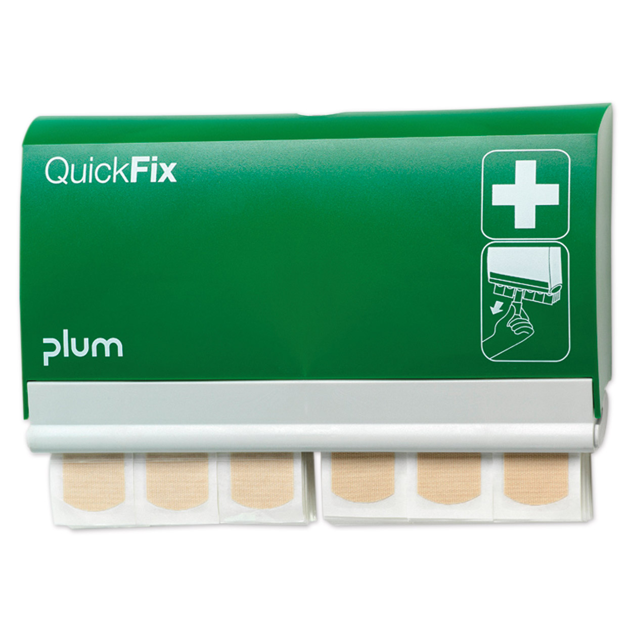 Plum Quickfix Pflasterspender inkl. 2 x 45 Pflaster, elastisch 