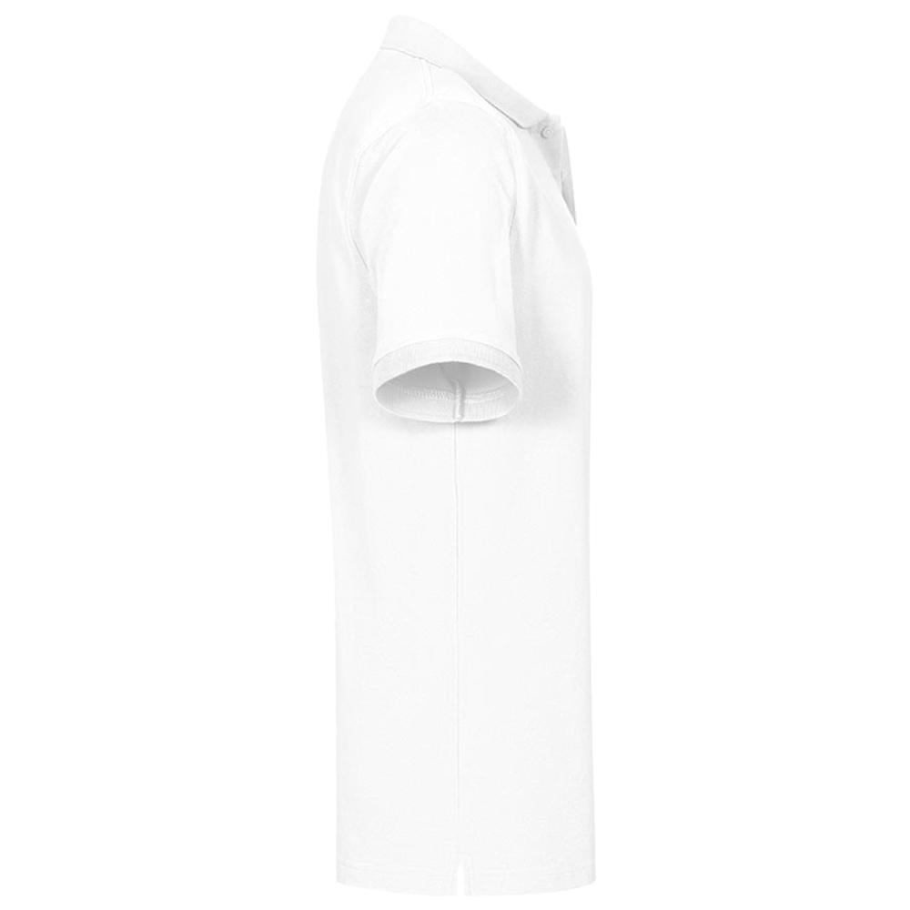 Poloshirt in weiß, Mischgewebe mit DRK Kompaktlogo