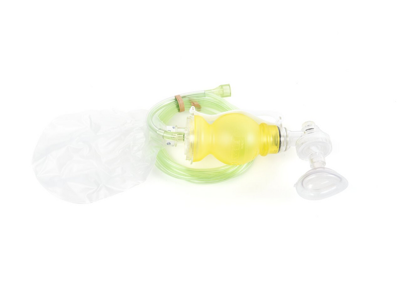 The BAG II Einweg-Beatmungsbeutel für Neugeborene inkl. 1 Beatmungsmaske in Größe 1