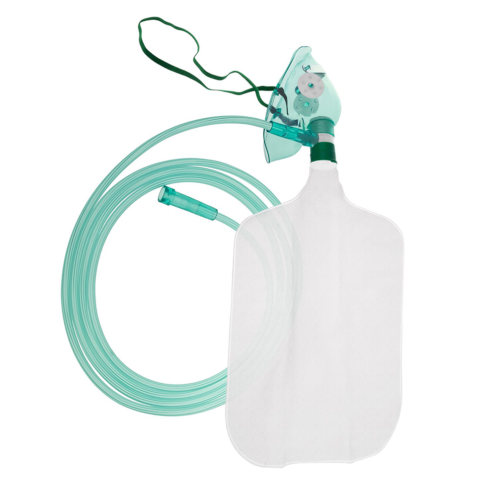 Sauerstoffmaske (unter Kinn) Kinder mit Reservoirbeutel 210cm - Packung à 50 Stück