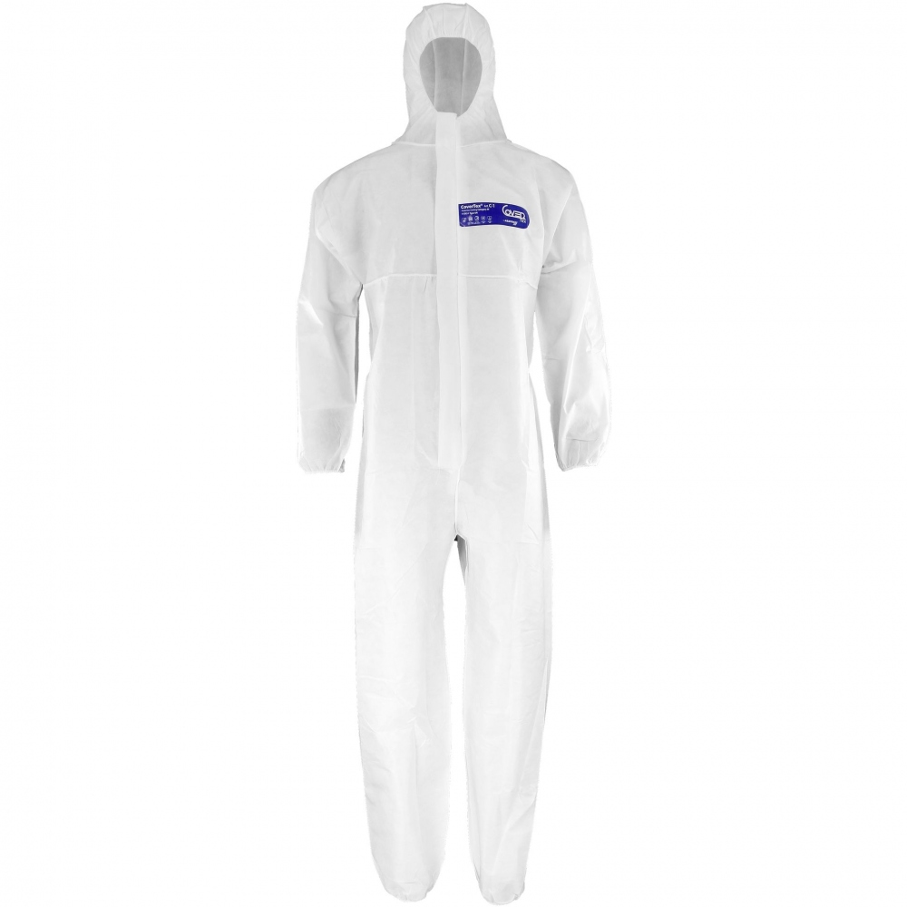 Schutzoverall CoverTex® C-1 Größe XL in weiß Schutzoverall CoverTex® C-1 Größe XL in weiß