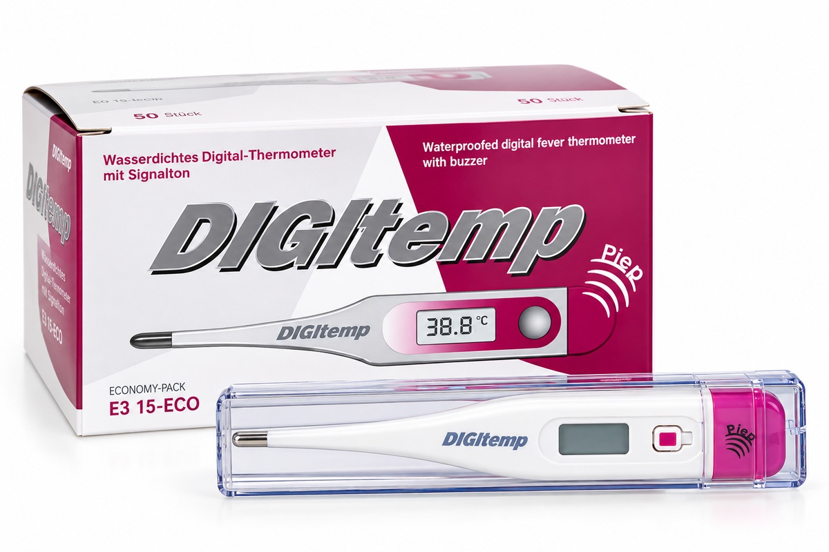 Elektronisches Fieberthermometer DIGItemp ECO, 25er Pack