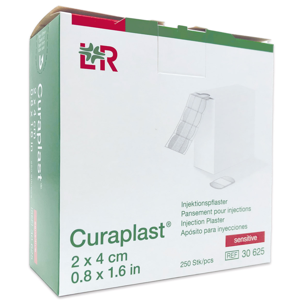 Curaplast® sensitive Injektionspflaster 4 x 2 cm - 250 Stück