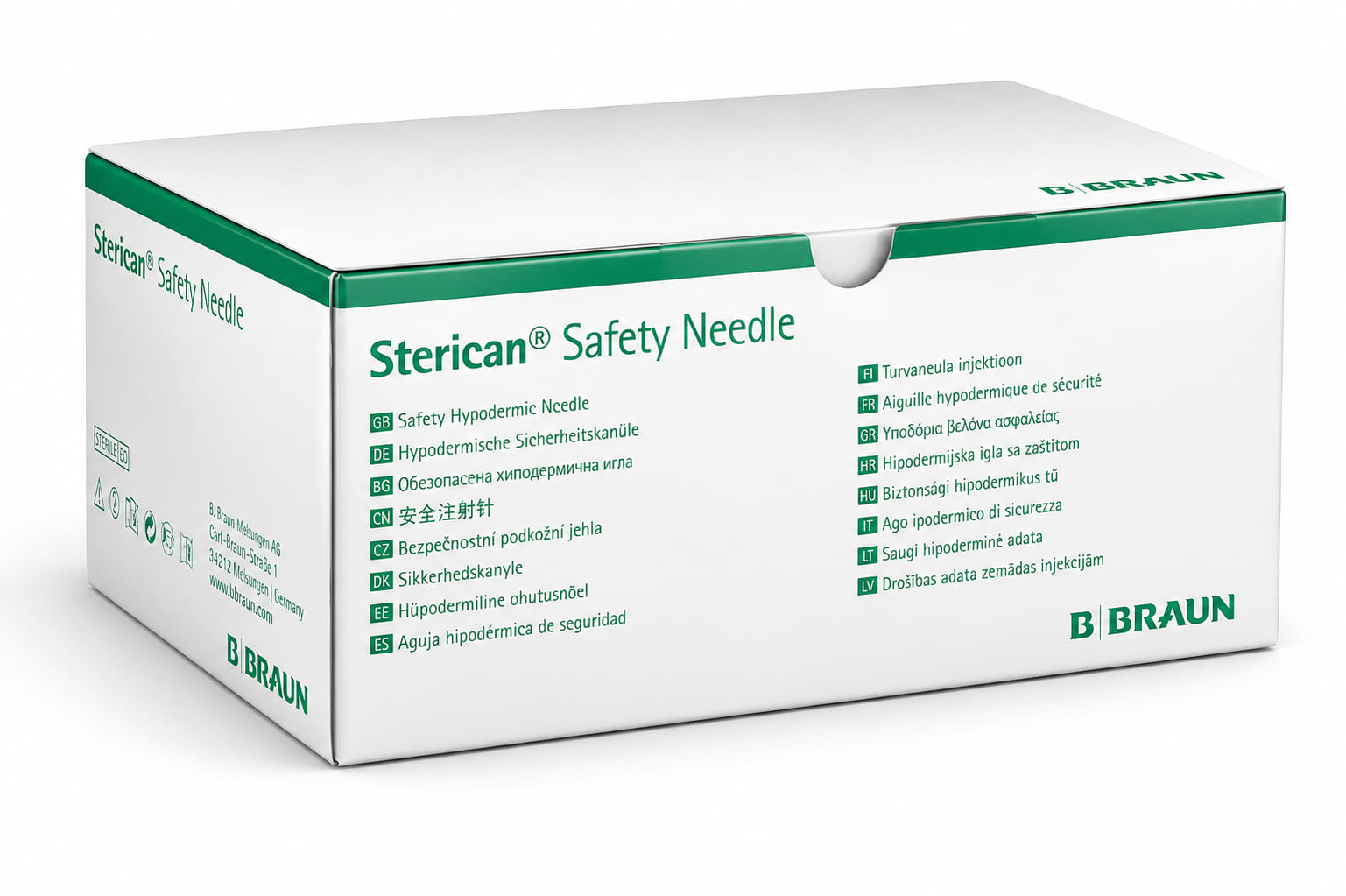 Sicherheitskanüle Sterican Safety 26 G 1/2 0,45 x 13 mm, braun - Packung à 100 Stück