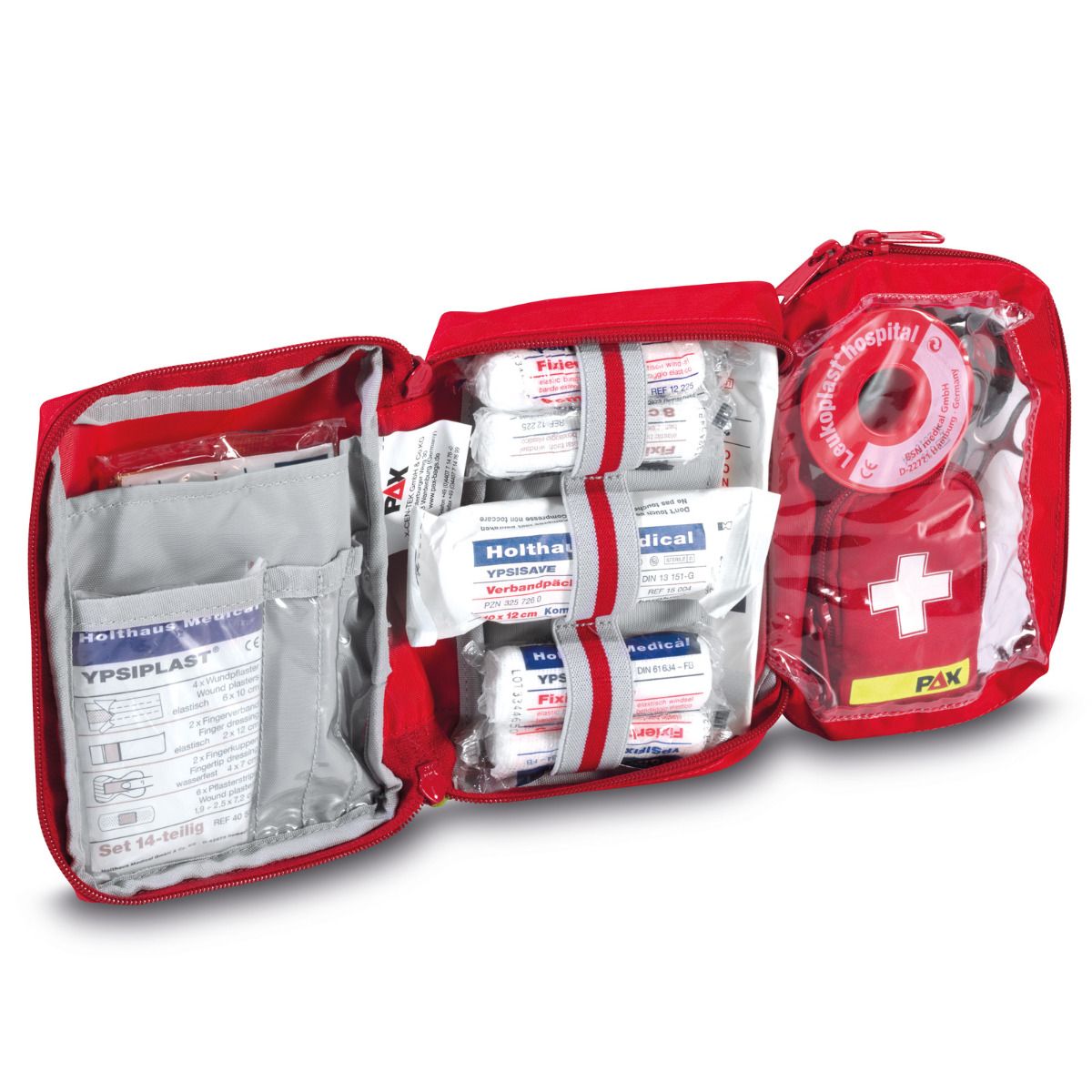 Erste Hilfe Tasche - S - 2019, PAX-Light in rot Erste Hilfe Tasche - S - 2019, PAX-Light in rot