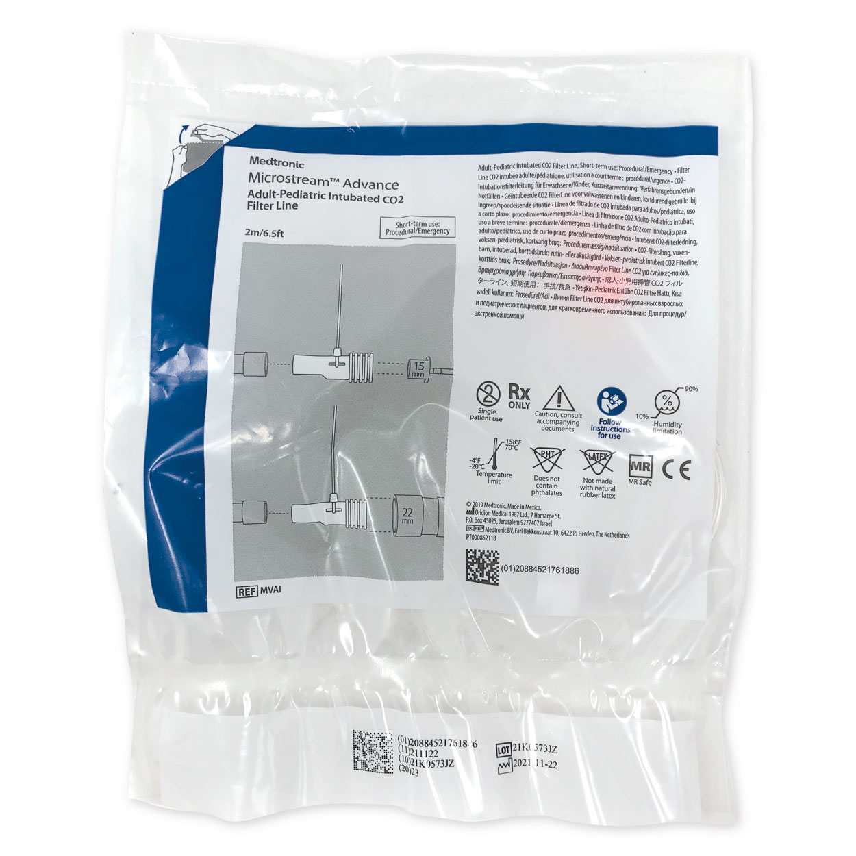 FilterLine® SET inkl. Adapter für intubierte Erwachsene und Kinder - Packung à 25 Stück FilterLine® SET inkl. Adapter für intubierte Erwachsene und Kinder - Packung à 25 Stück
