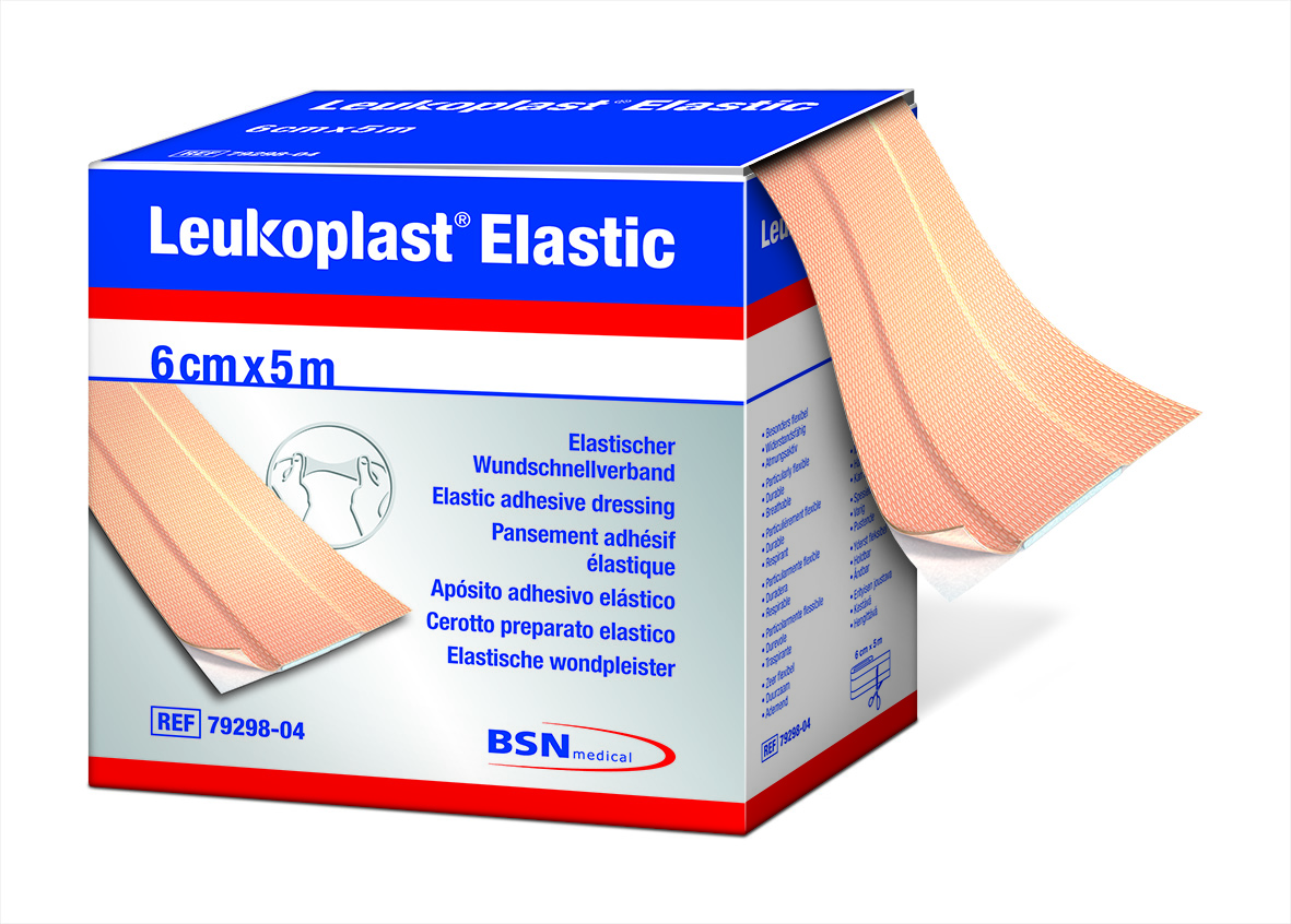 Leukoplast Elastic Wundpflaster 6 cm x 5 m Leukoplast Elastic Wundpflaster 6 cm x 5 m
