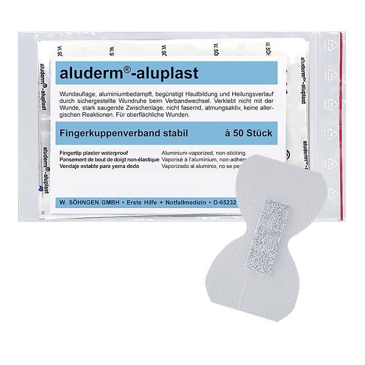 aluderm®-aluplast stabil Fingerkuppenverband 50 Stück