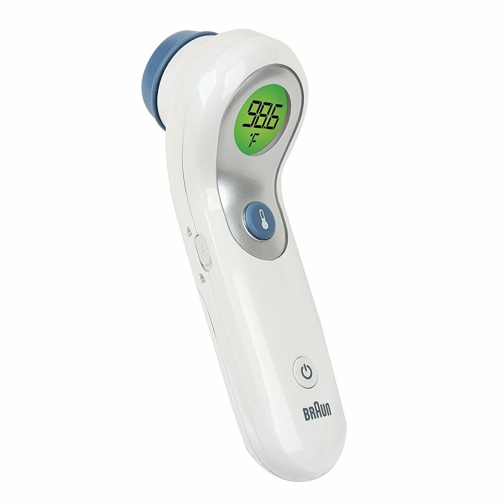 Braun Stirnfieberthermometer NTF3000 berührungsfrei, weiß