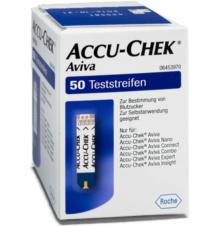 ACCU-CHEK Aviva Teststreifen Plasma II - Packung à 50 Stück